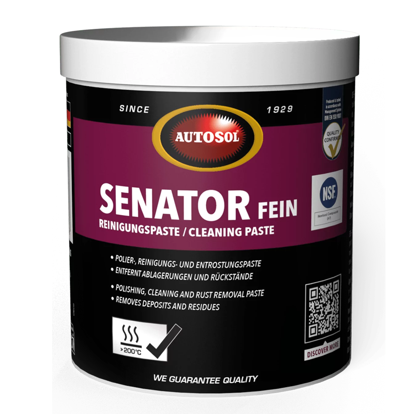 SENATOR pasta de limpieza